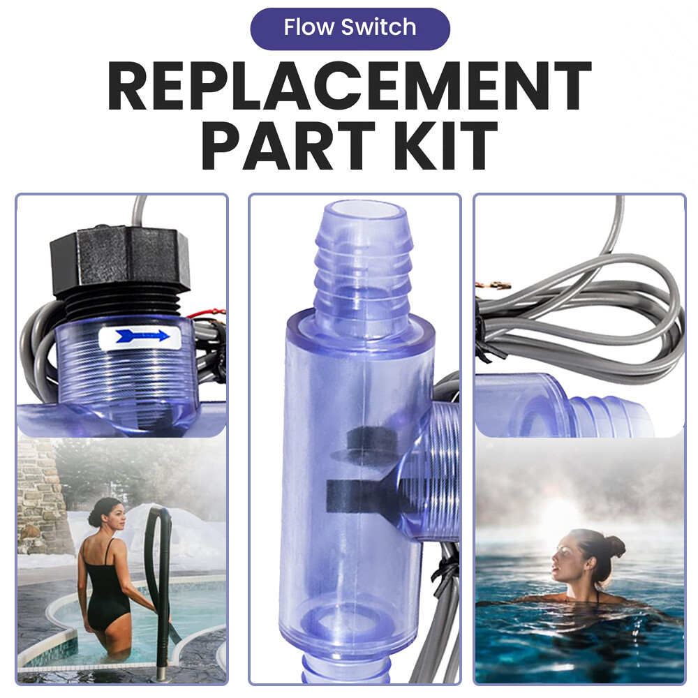 6560-857 Flow Switch with Transparent Tee Replacement for Sundance Spas Heater