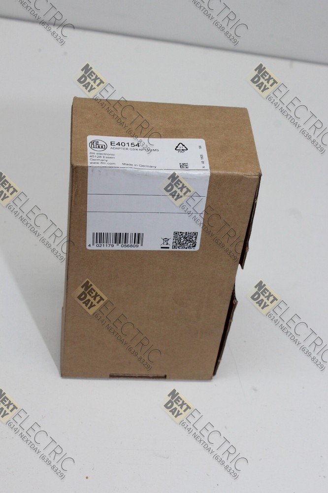 IFM, E40154, Adapter G3/4-NPT1/2/MS Brass Flow Sensor Adapter Pipe