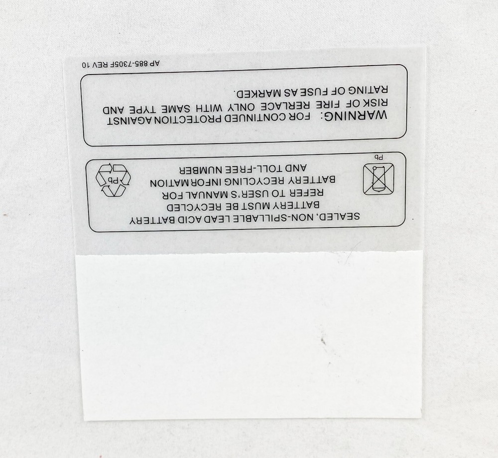 RBC55 Connecting Hardware with wire, busbar, terminal covers, pull tab (1 Pack)