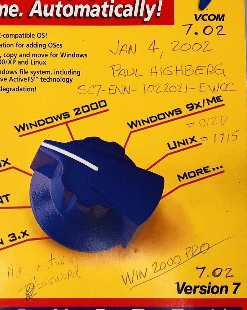 System Commander Version 7 User Manual VCOM Partitioning Guide Windows Linux PB