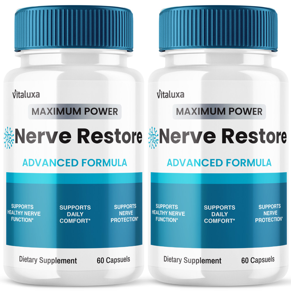 (2 Pack) Nerve Restore Capsules, Nerve Restore Advanced Formula (120 Capsules)
