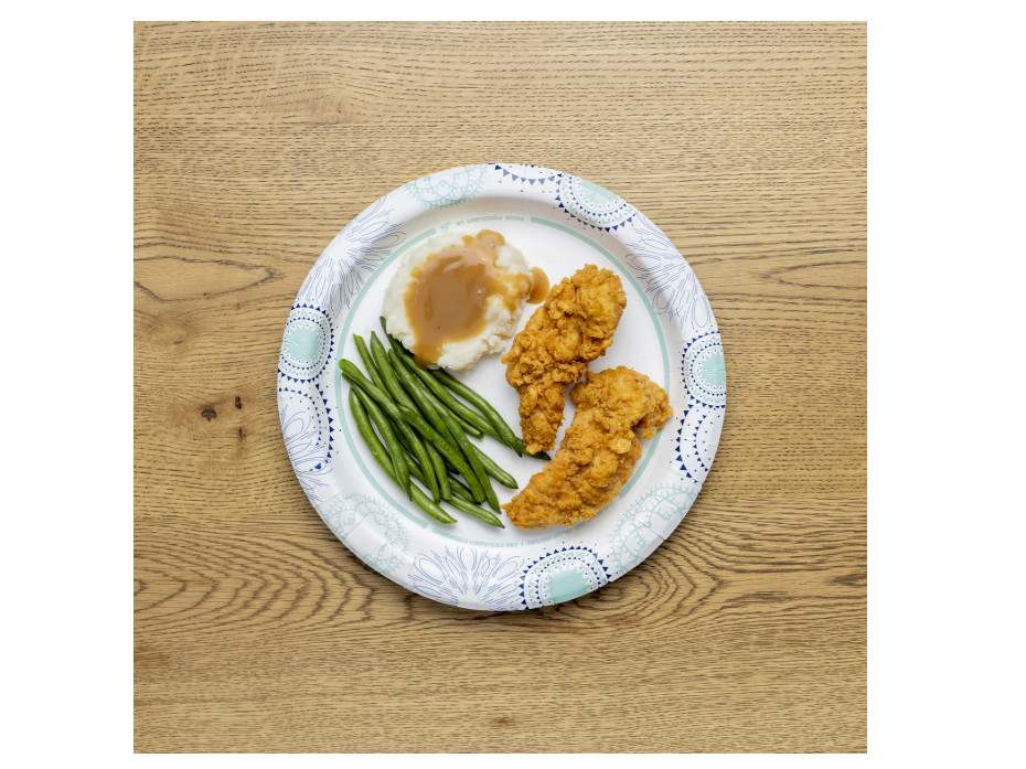 Great Value Disposable Paper Plates, 10", 150 Count