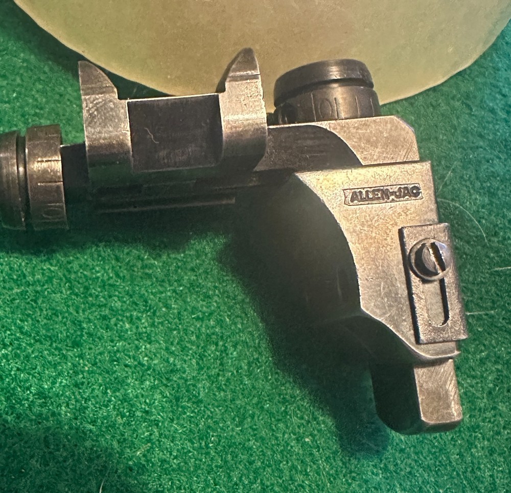 Rare Allen Jac Receiver Sight
