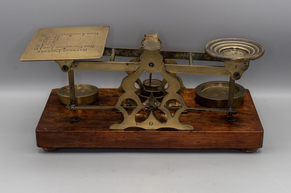 Victorian Postal Scales by Samson Mordan & Co