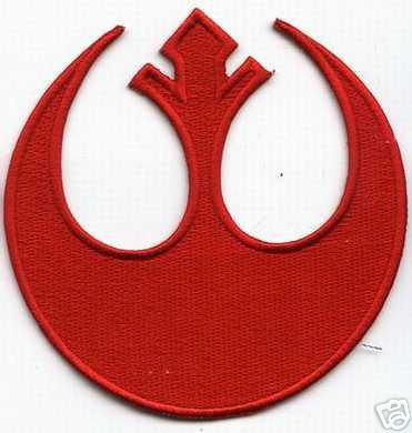 STAR WARS SMALL REBEL UNIFORM PATCH - STW34
