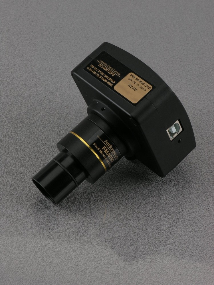 AmScope WF100 720p Wi-Fi Microscope Digital Camera + Software