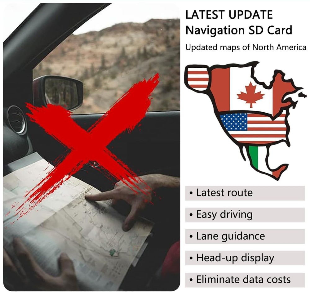 Updated 2025 GPS SD Card for Mazda - Seamless, Reliable Navigation Experience