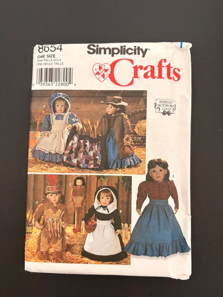 Simplicity Sewing Patterns - UNCUT - Dolls Clothes and Toys
