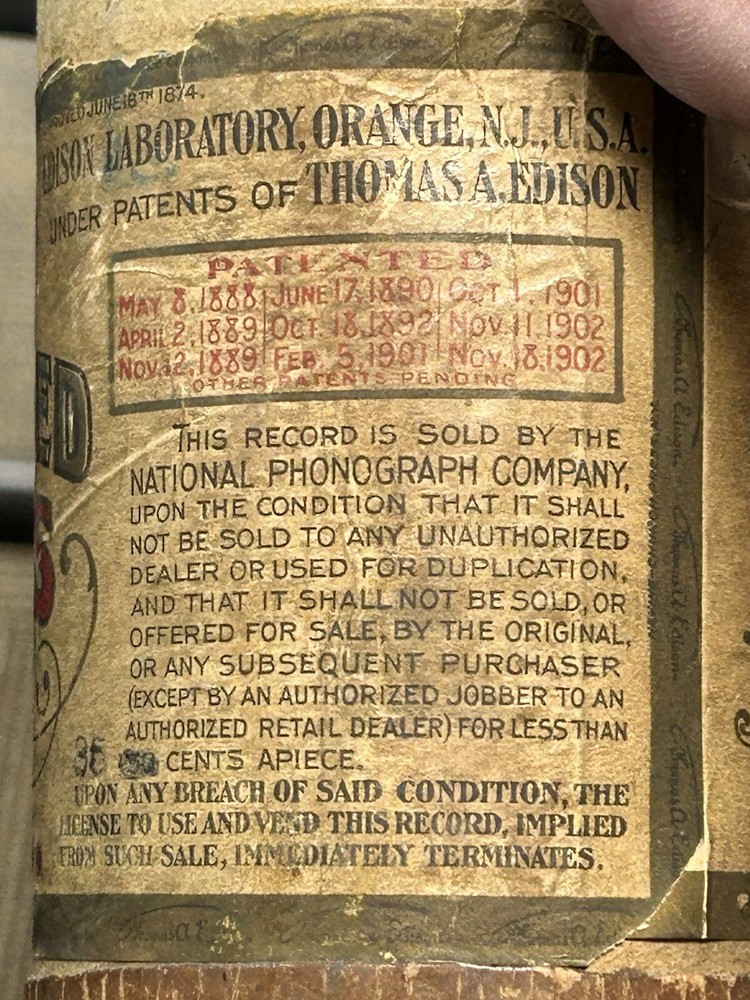 Antique Tube Type Records