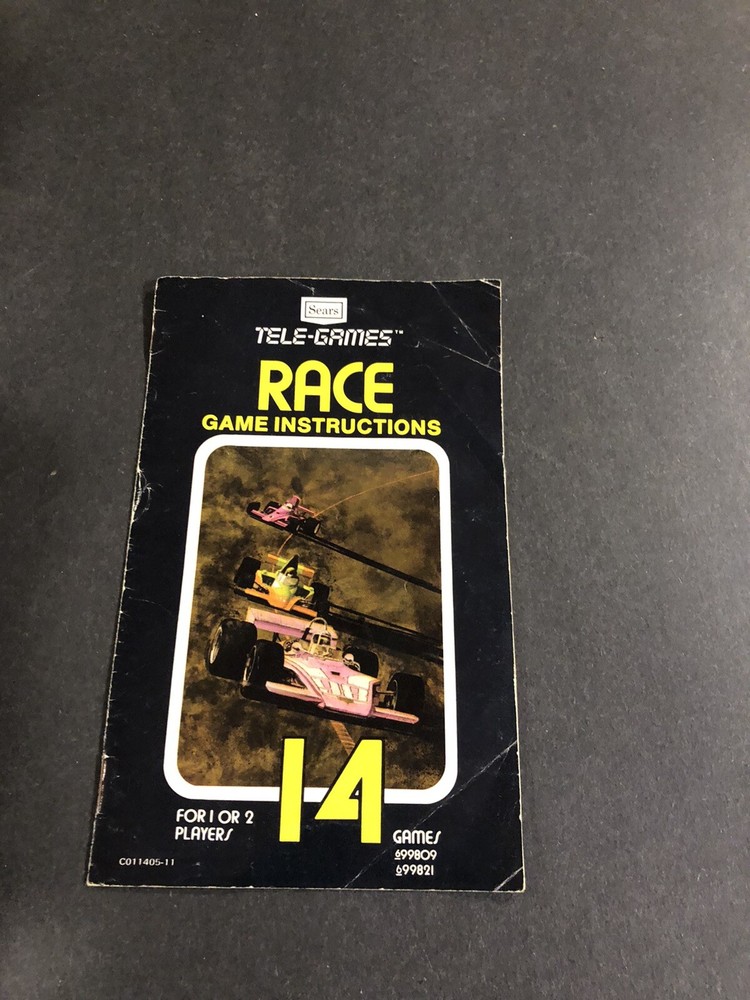 atari 2600 race telegames manual