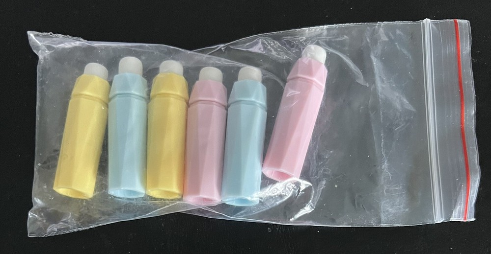 Tihoo Rotating Pencil-Top Eraser ( 6 Count ) - A0017