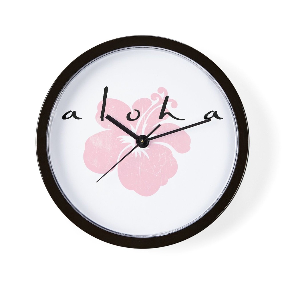 CafePress Aloooha 10" Wall Clock (222292166)