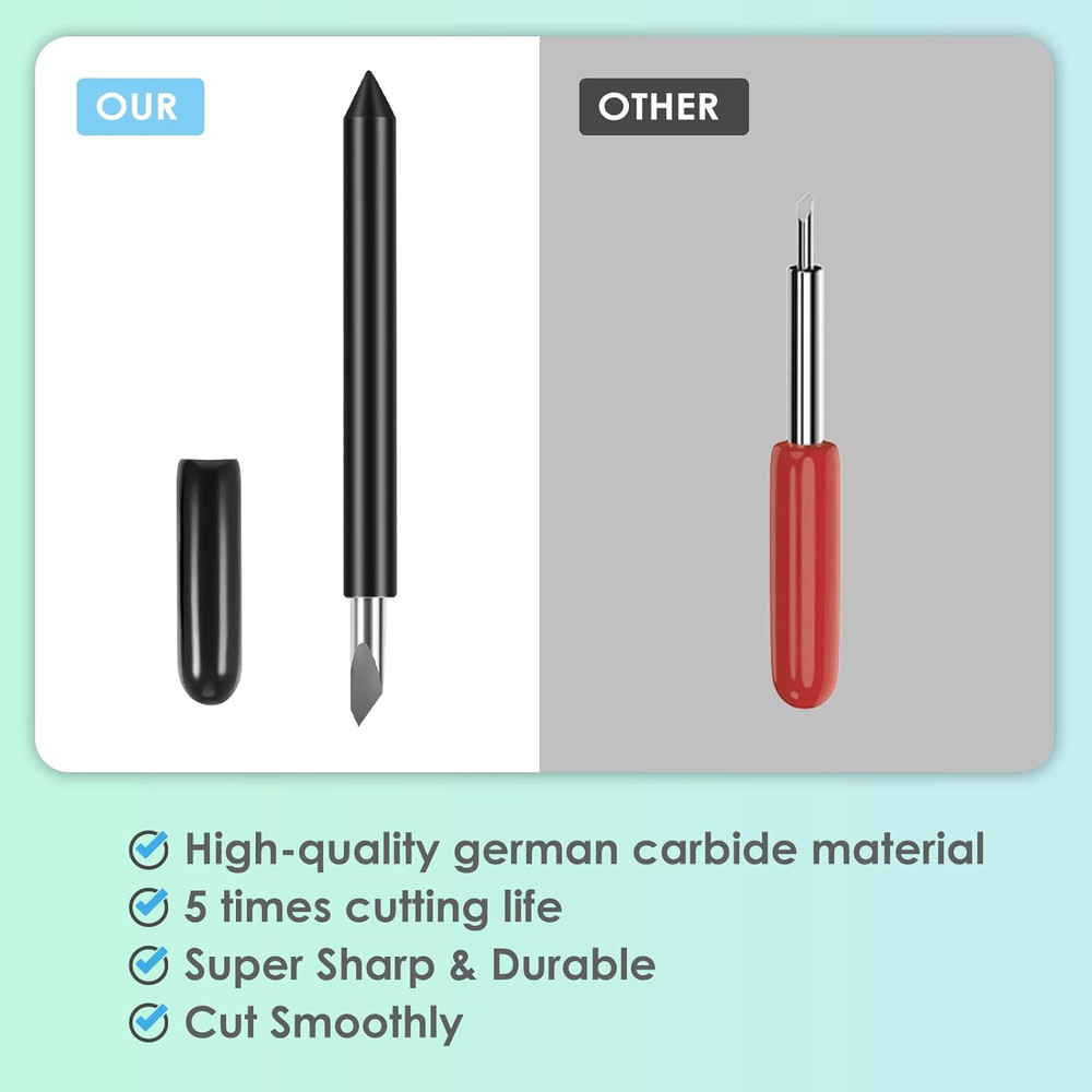 10PCS Deep Point Cutting Blades Compatible with Maker/Maker 3/Explore Air/Air 2/