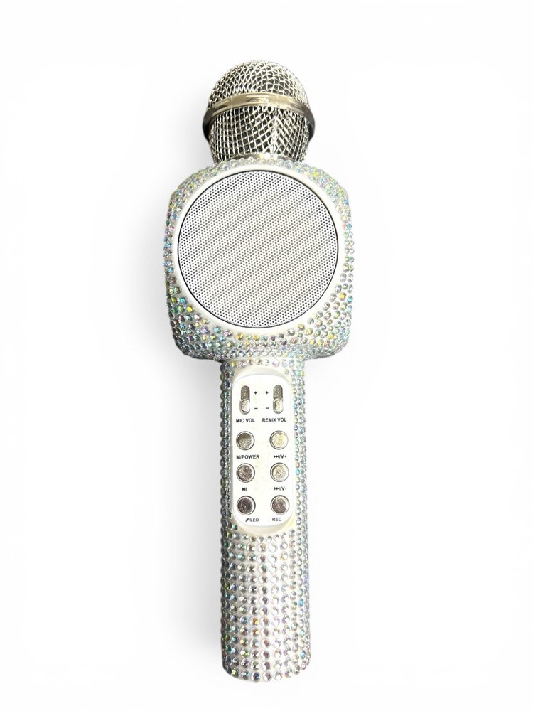 MVMT Bling Karaoke Microphone & Speaker Bluetooth - Tested in Good Working Cond.