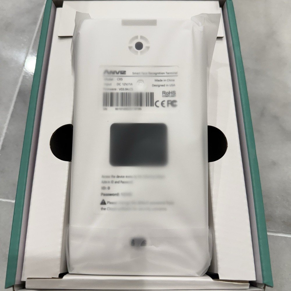Smart Face Recognition Terminal Biometric Time Attendance Clock Small Business