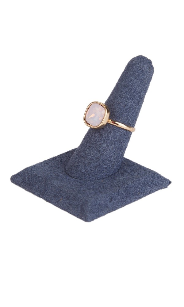 SSWBasics Single Finger Slate Blue Ring Display