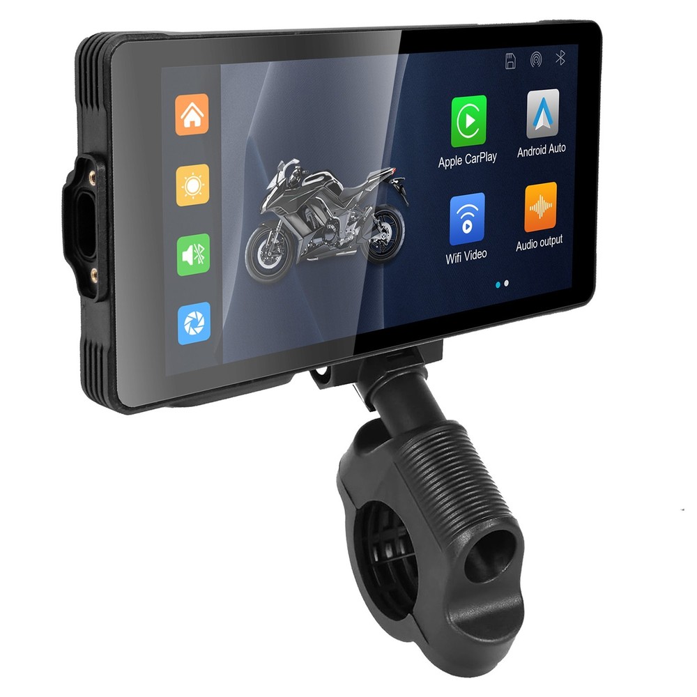 Motorcycle Dashboard 5.5" Touchscreen V4.0 Bluetooth Wireless CarPlay Android