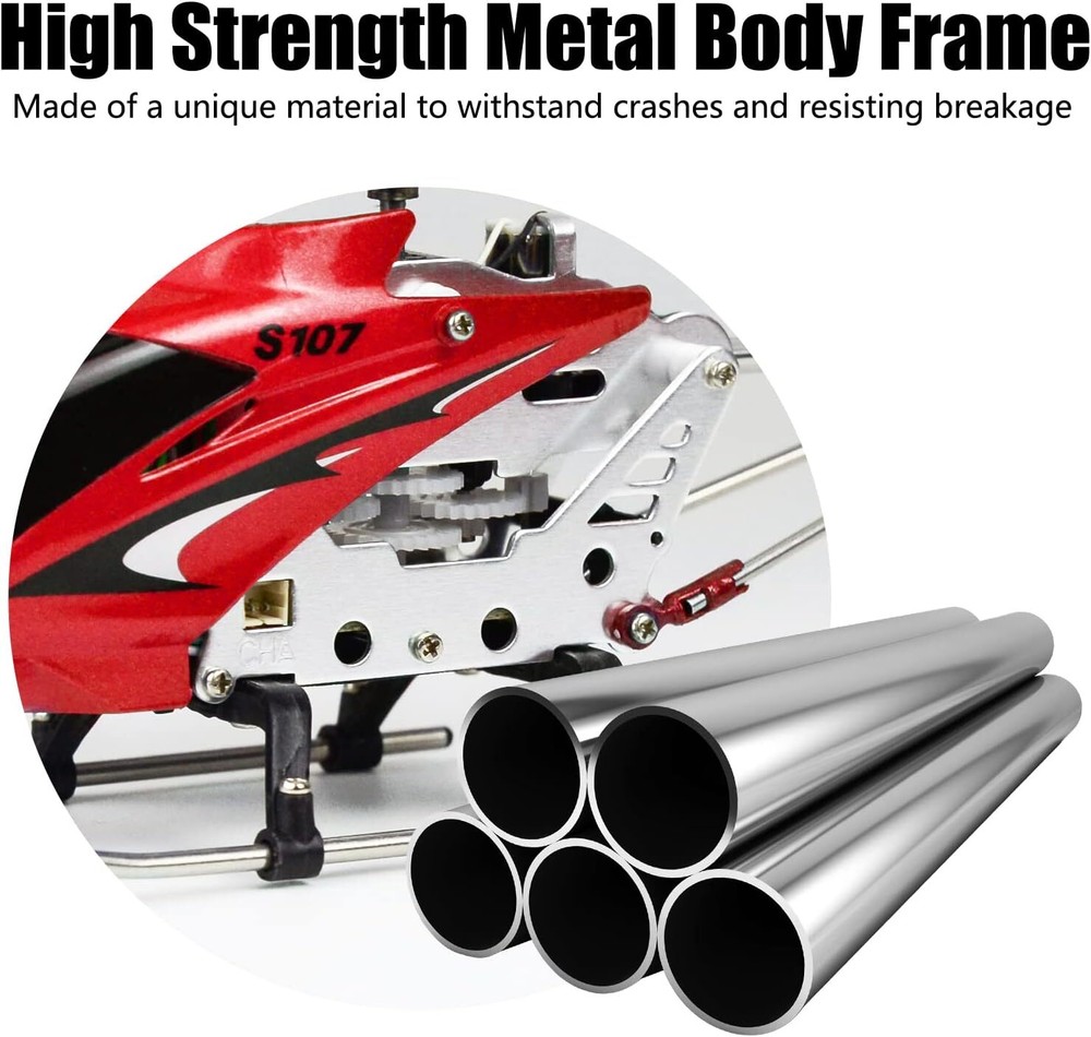 Mini RC Helicopter - 3CH Precise Remote Control Gyro System Flexible Blades