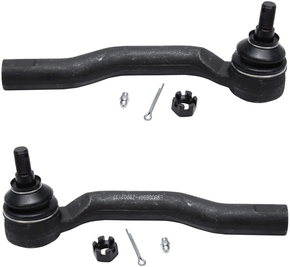 Front Outer Tie Rod Ends + Sway Bar Links for Mazda 2007 - 2010 2011 2012 CX-7