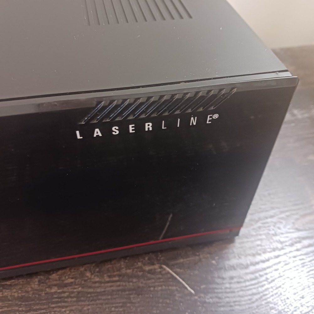 Laserline CD Storage 24 Case Push Button Door Black Push Button