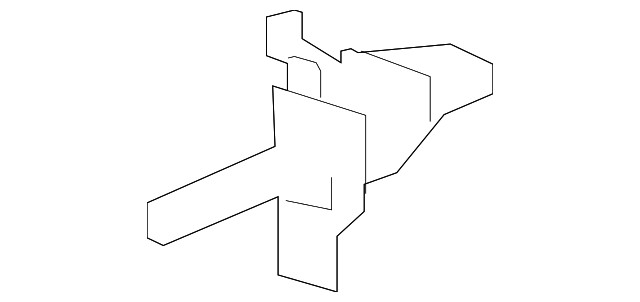 Genuine GM Driver Side Quarter Panel Lower Finish Panel Bracket 94736965