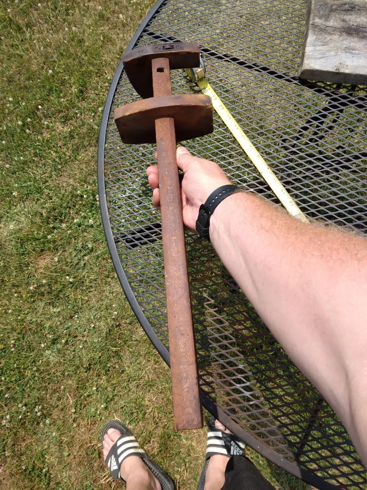 Antique Large Woodworking Scribe Tool