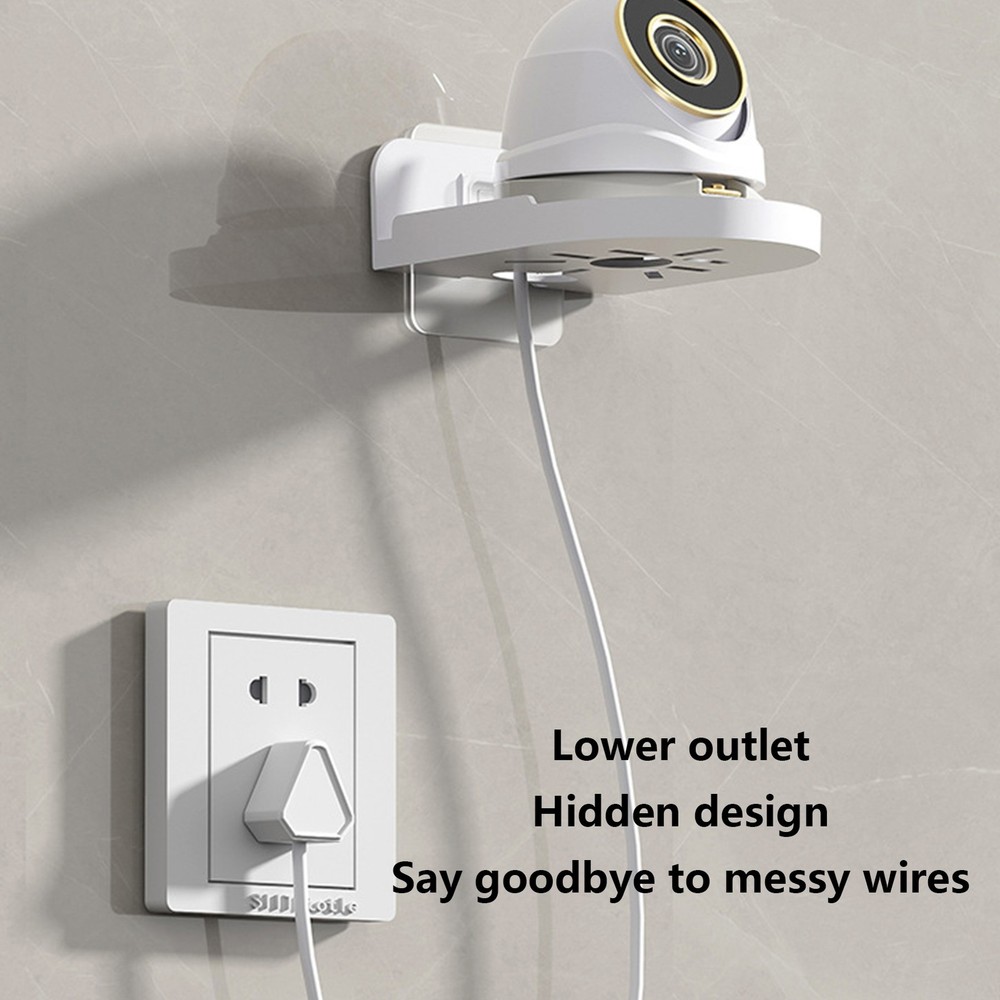 Camera Wall Mount Bracket Home Security Camera Holder Bottom Heat Dissipation