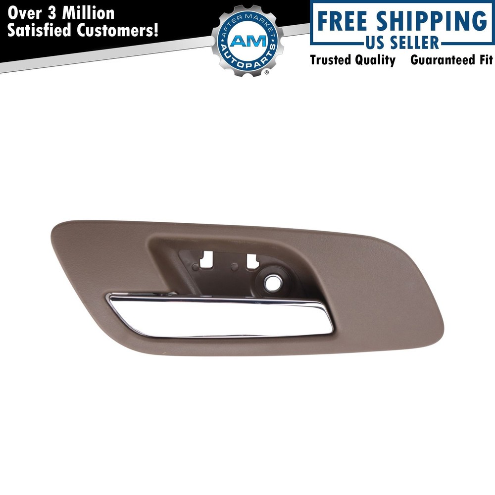 Cashmere & Chrome Front Inside Door Handle Left Driver Side LH for Chevy GMC