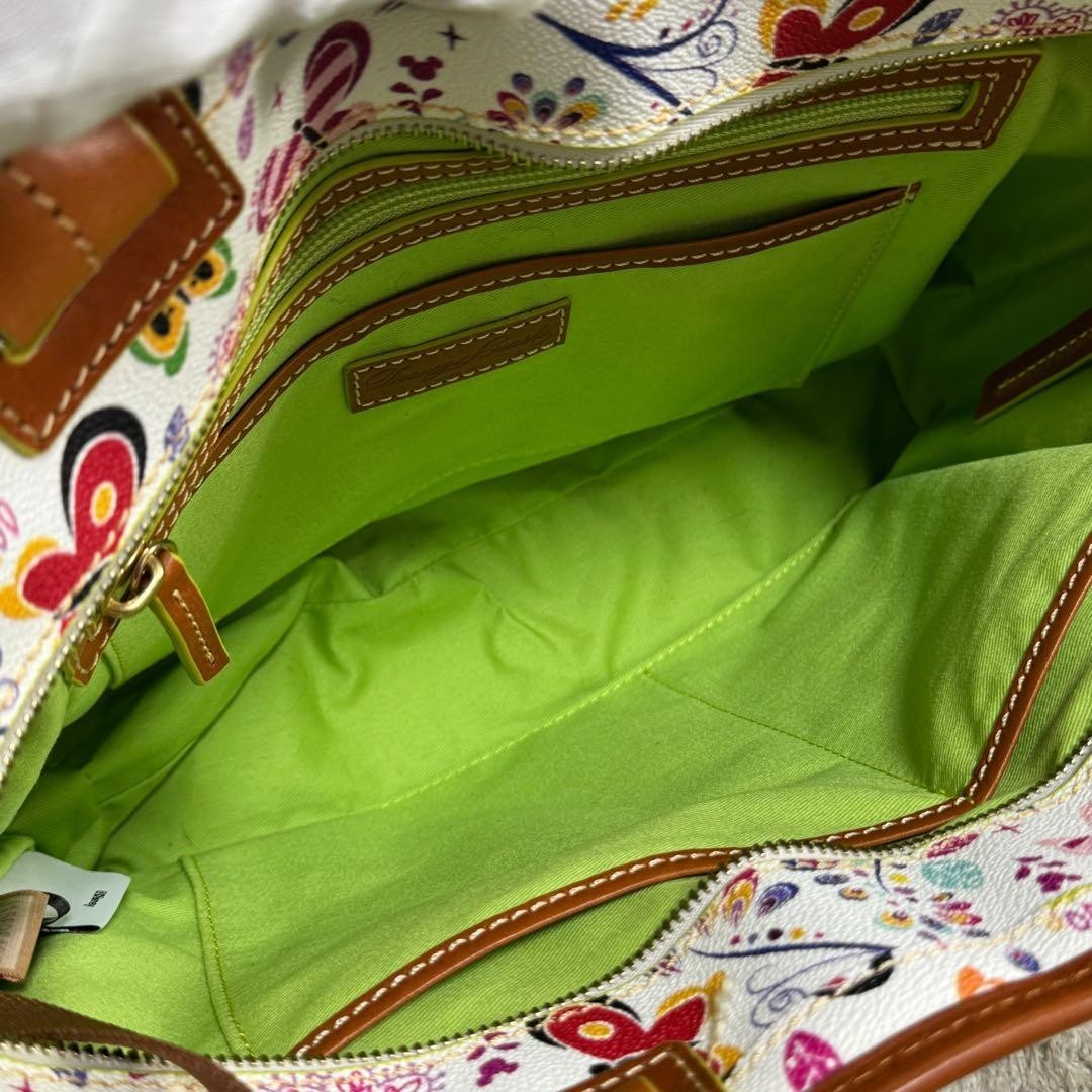 Dooney & Bourke Disney WDW Epcot Flower & Garden 2019 Butterfly Tote Bag NWOT