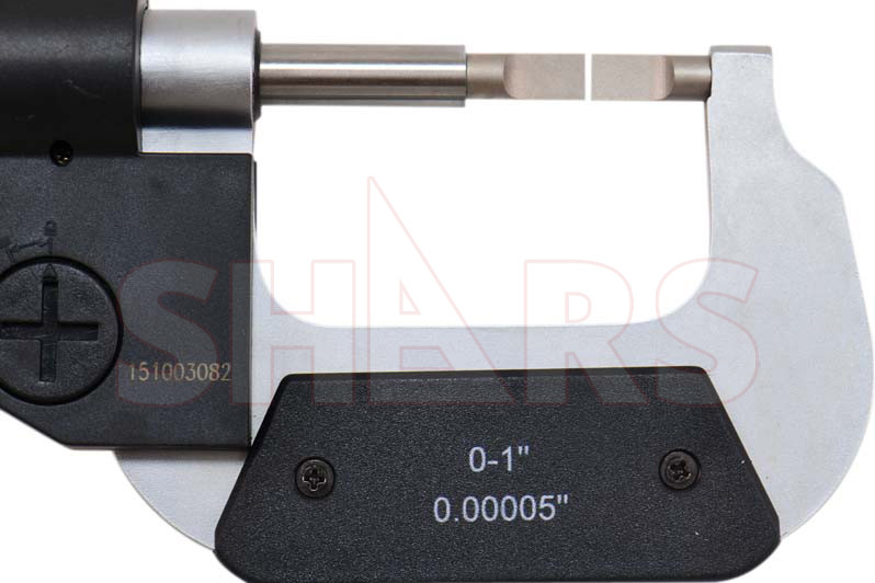 Shars 0-1" Electronic Blade Micrometer NEW P]