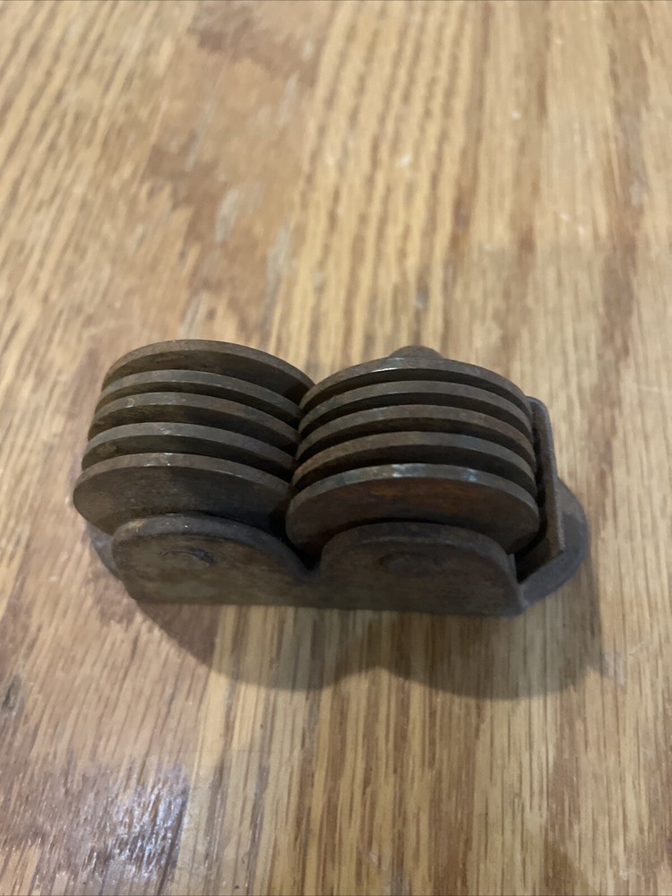 ANTIQUE GUARANTEED KNIFE SHARPENER RUSTY RARE!