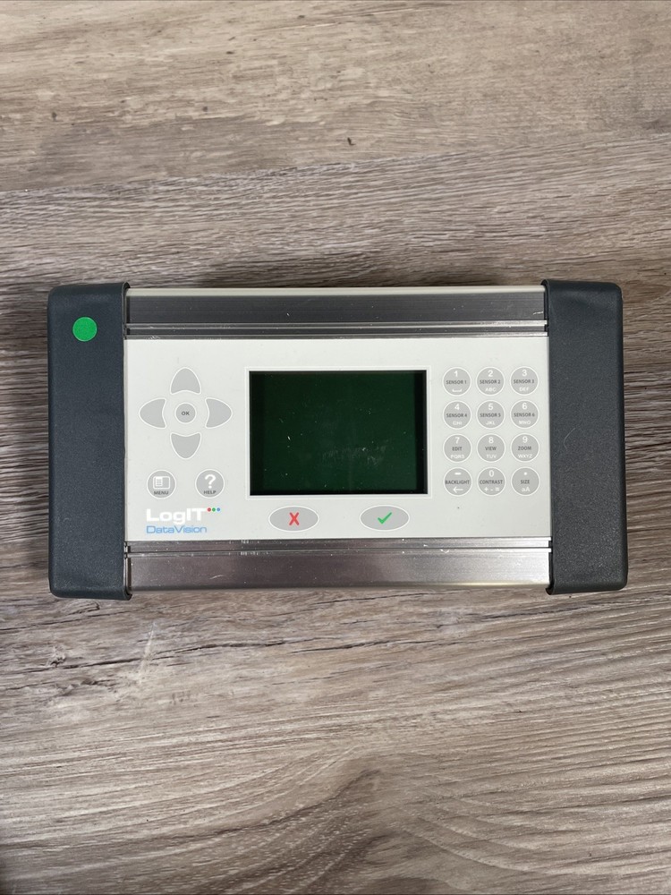 LogIT DataVision Data Logger Interface w/ Hard Case & Cables – Untested As-Is