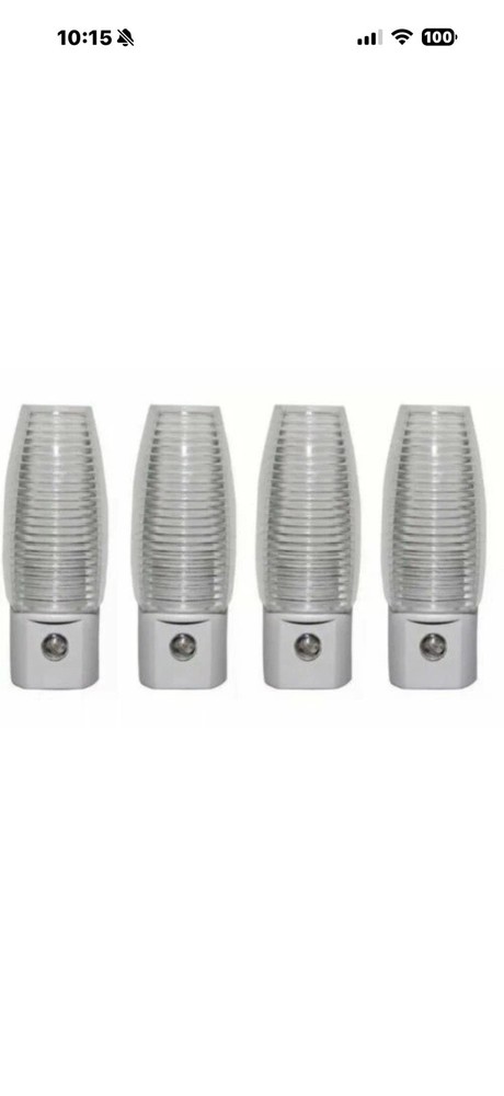 New Sunbeam 4 Pack LED Automatic Plug In Sensor Night Lights