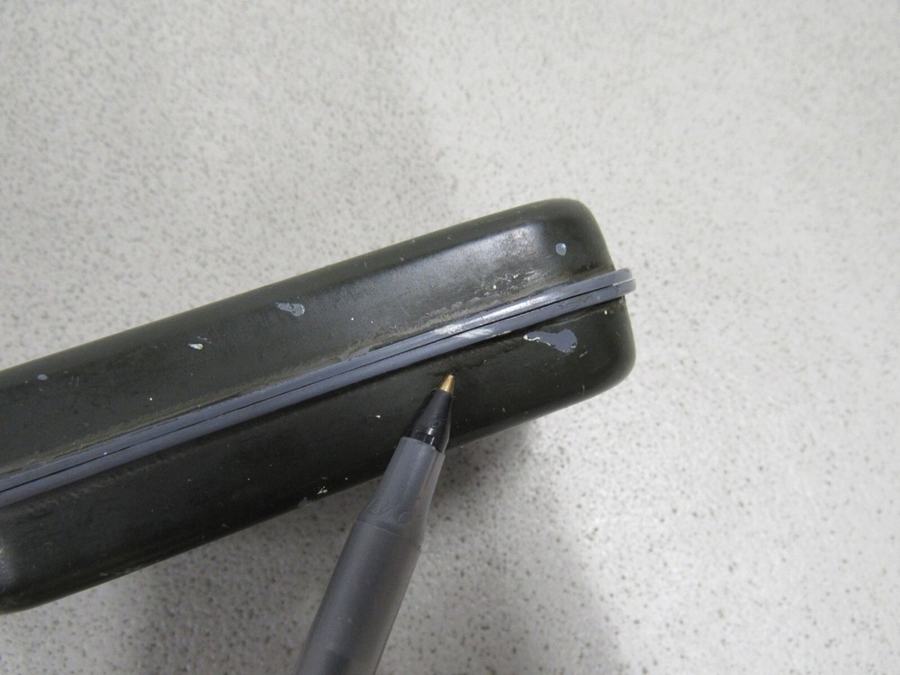 WW2 US Tenite Plastic First Aid Packet Carlisle Model CONTAINER ONLY Experimenta