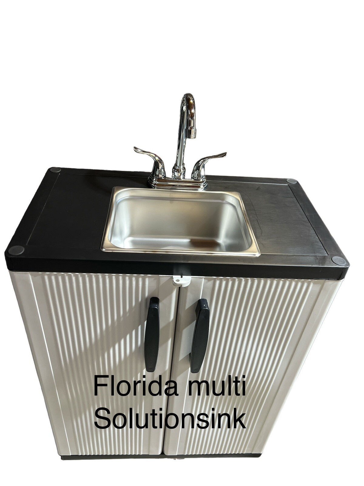 Portable Hand Wash Sink with Hot and Cold Water with NSF Parts 110V ( Side Sink)