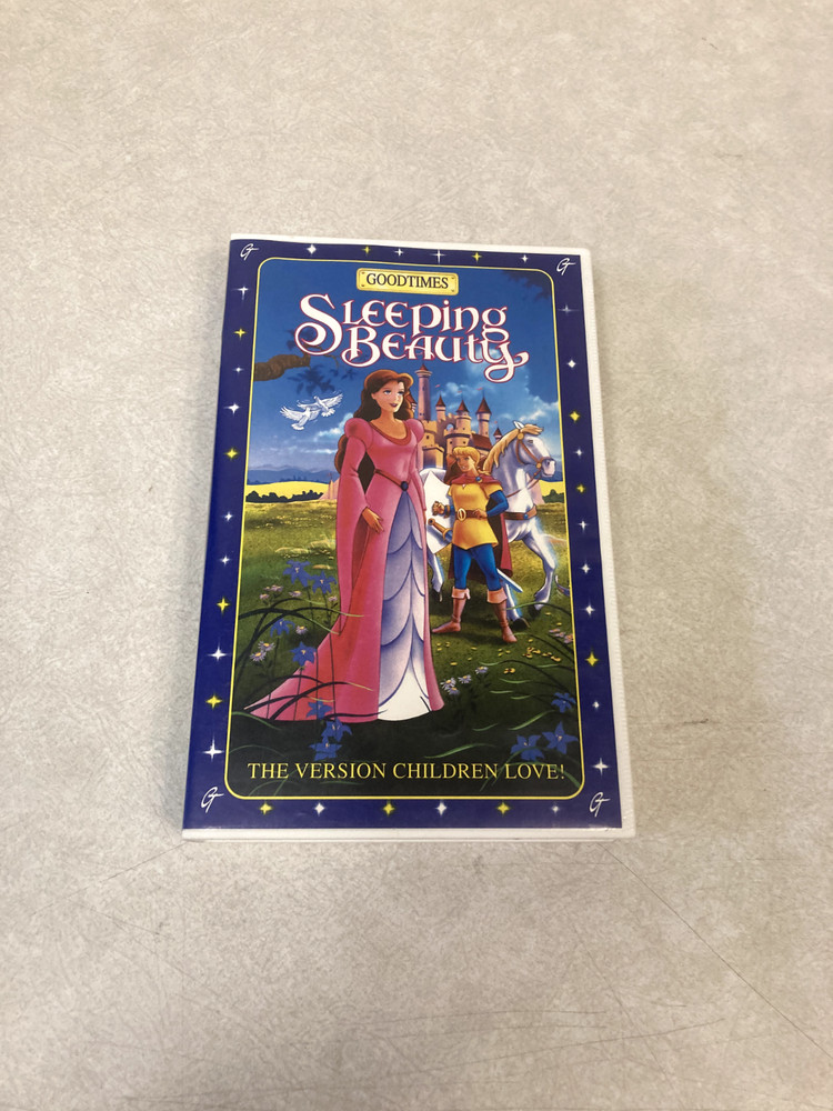 Sleeping Beauty Goodtimes. 1995 Clamshell VHS.