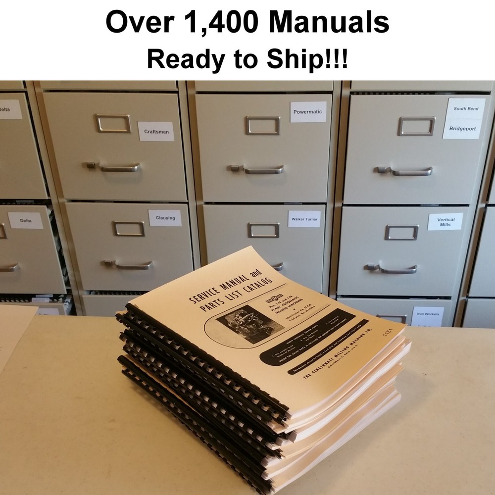 DECKEL S1 Universal Tool and Cutter Grinder Maintenance Operator Manual 1569