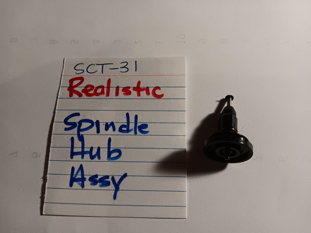 📈 💥 SPINDLE HUB ASSEMBLY 💥 SCT-31 STEREO CASSETTE DECK