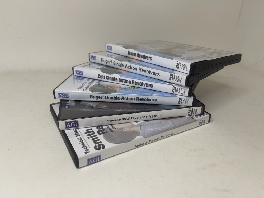 Comprehensive Revolver Armorer’s Course Bundle 6 Courses (6 DVDs)
