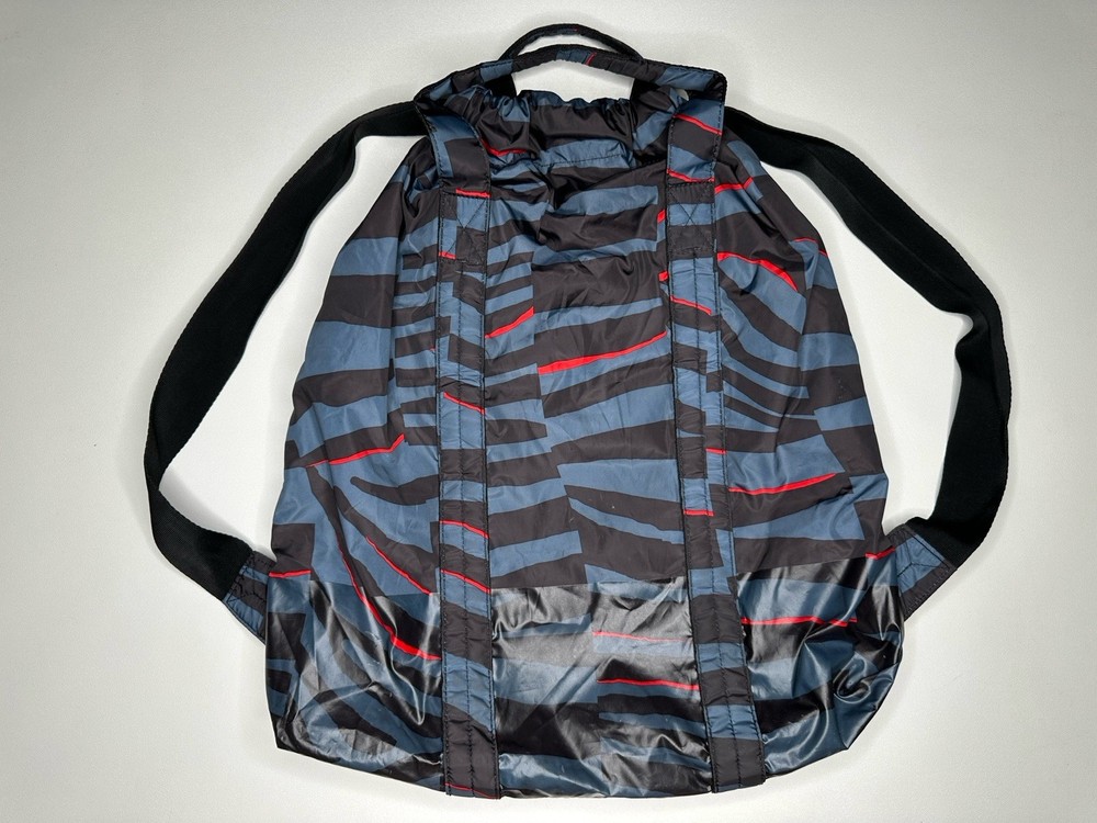 STELLA McCARTNEY Adidas Collab AOP Striped Gym Sack Drawstring Backpack