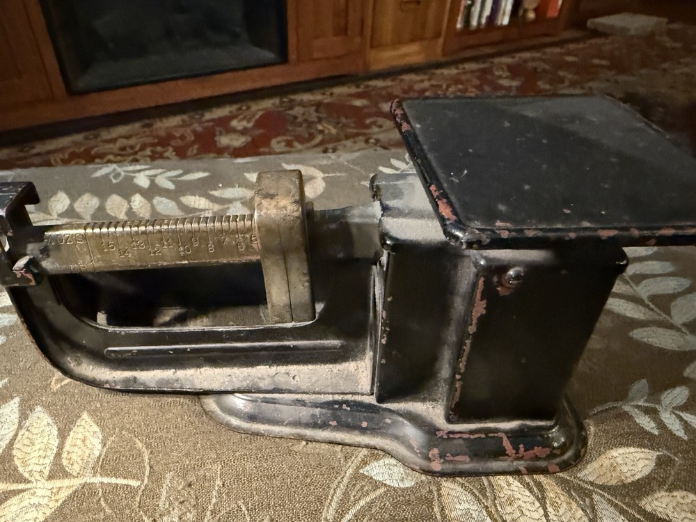 Antique Vintage Letter Scale Postal