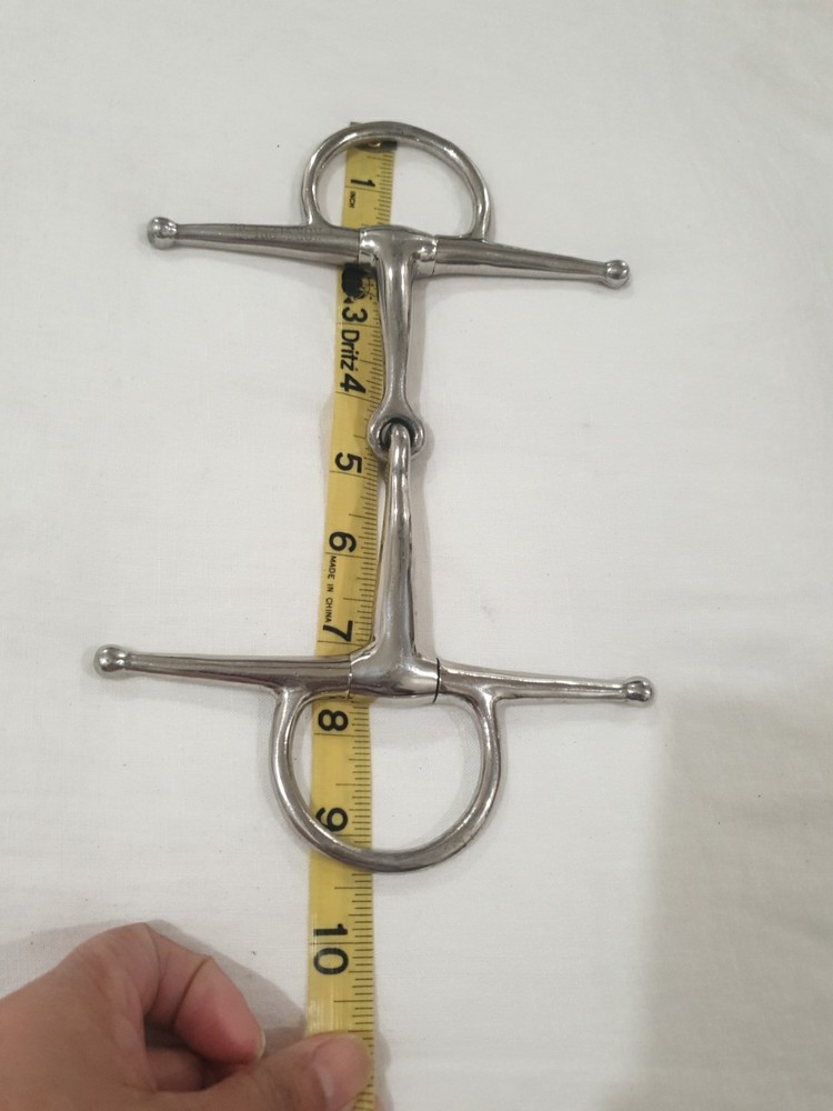 JP Korsteel Full Cheek Eggbutt Snaffle