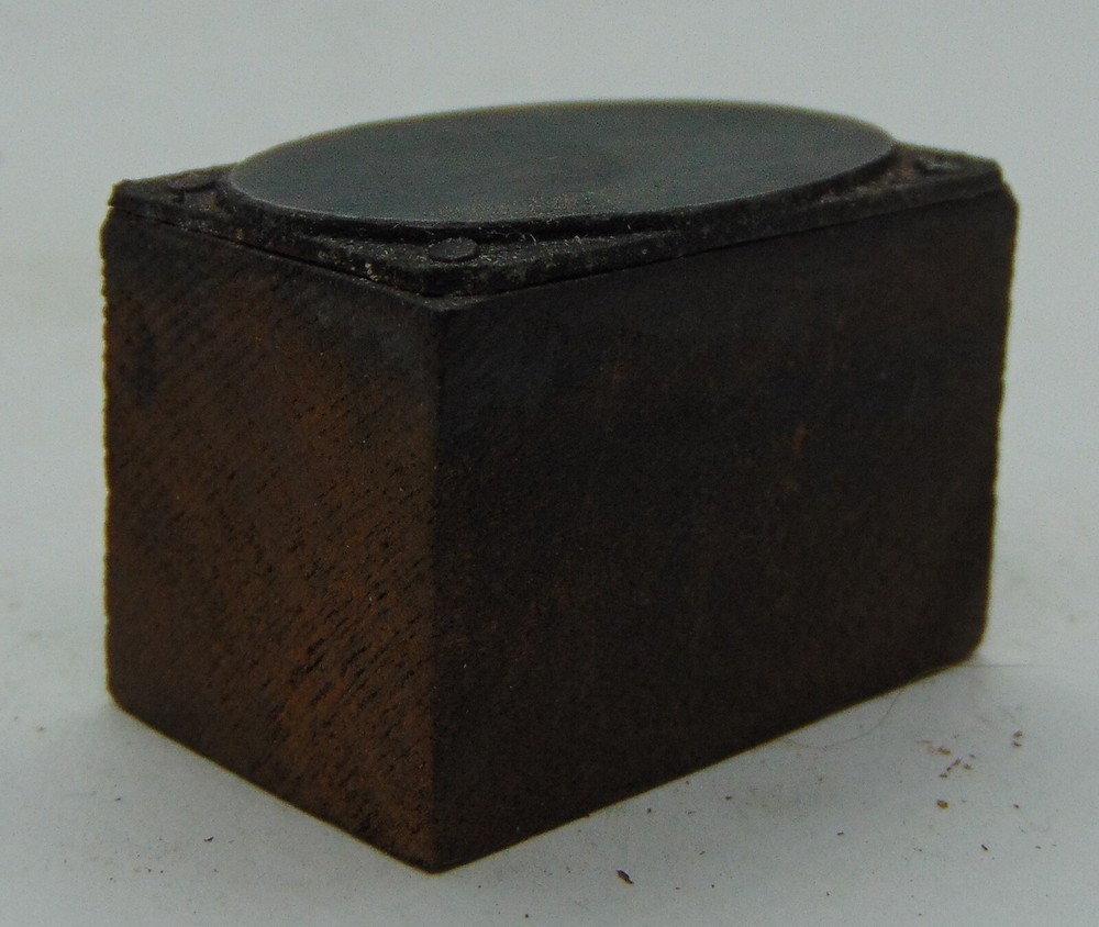 Printing Letterpress Printers Block Solid Oval