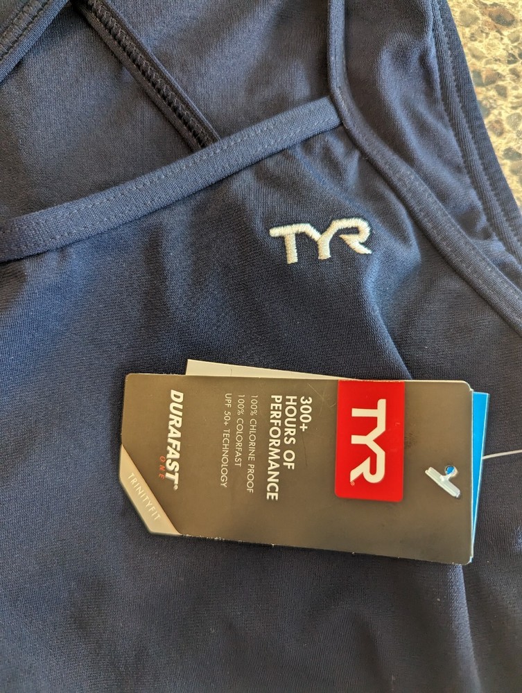 Tyr Trinityfit Solid 401 Navy Size S(30)
