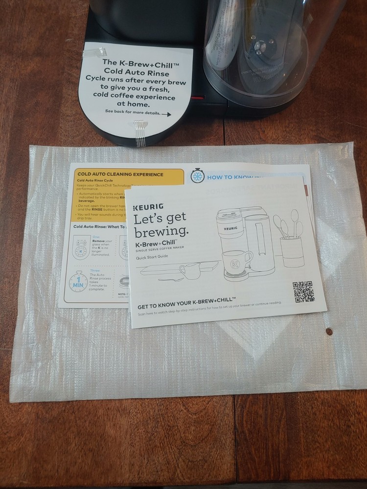 Keurig K Brew & Chill