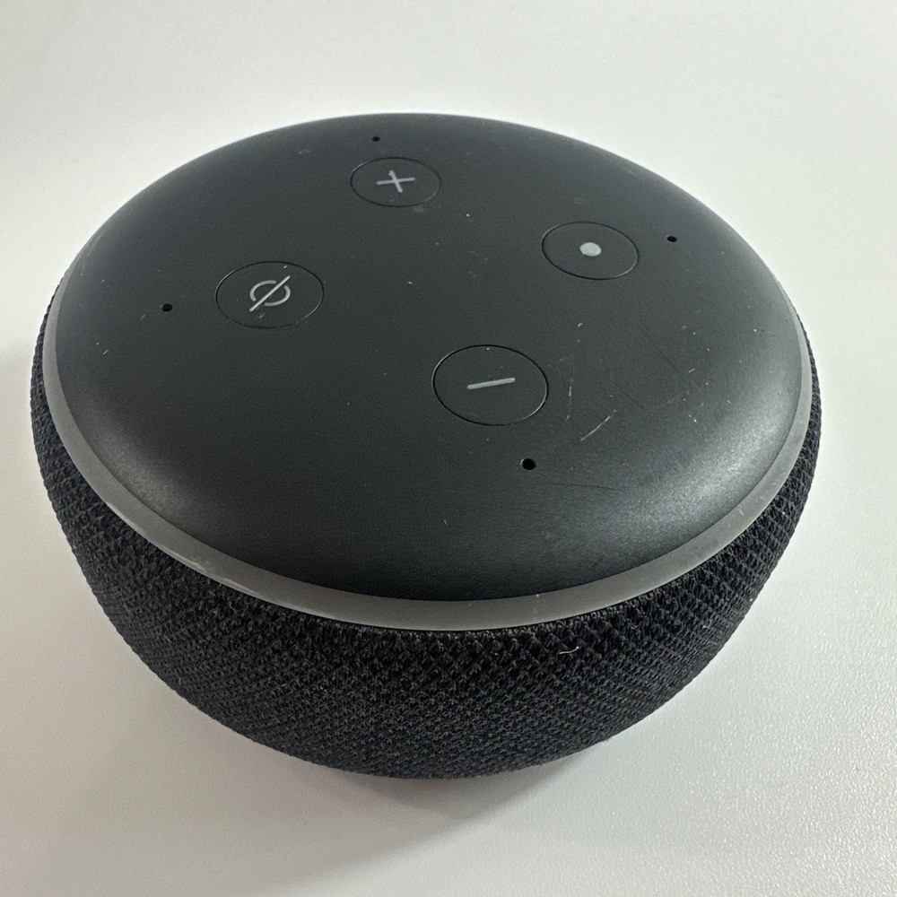 Amazon Alexa Echo Dot (3rd Generation) D9N29T Smart Speaker Black Tested Works