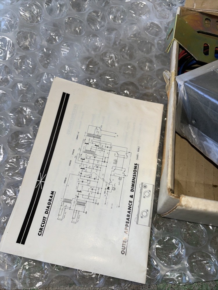 Speco All Transistor Amplifier SPC-600A component specialties Cb Radio