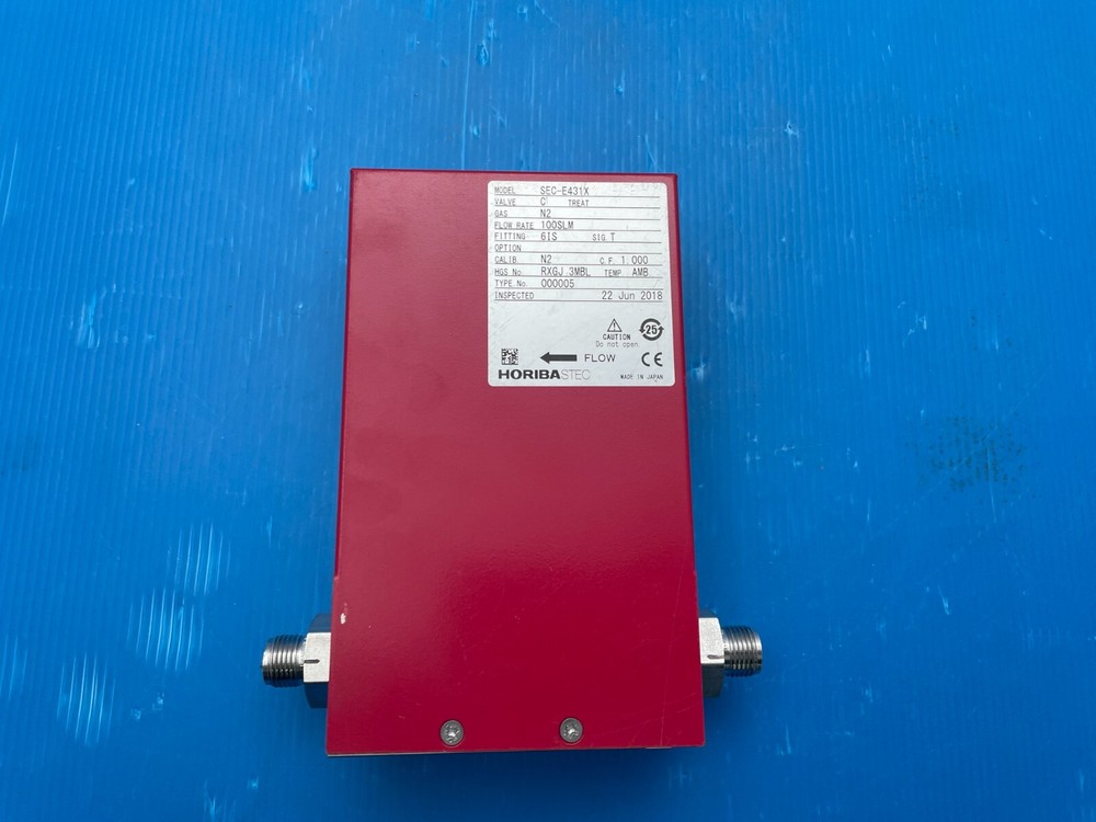 Horiba STEC SEC-E431X Mass Flow Controller 100 SLM N2