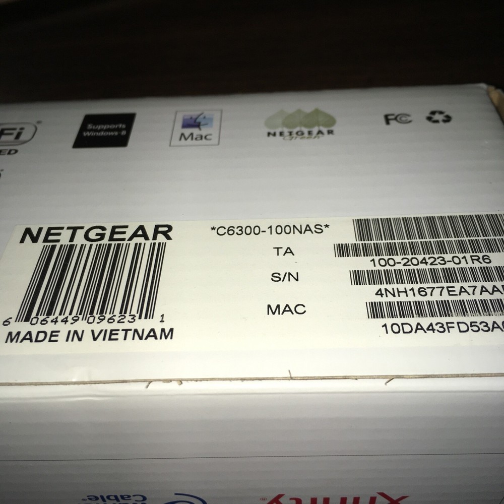 Netgear AC1750 WiFi Cable Modem Router