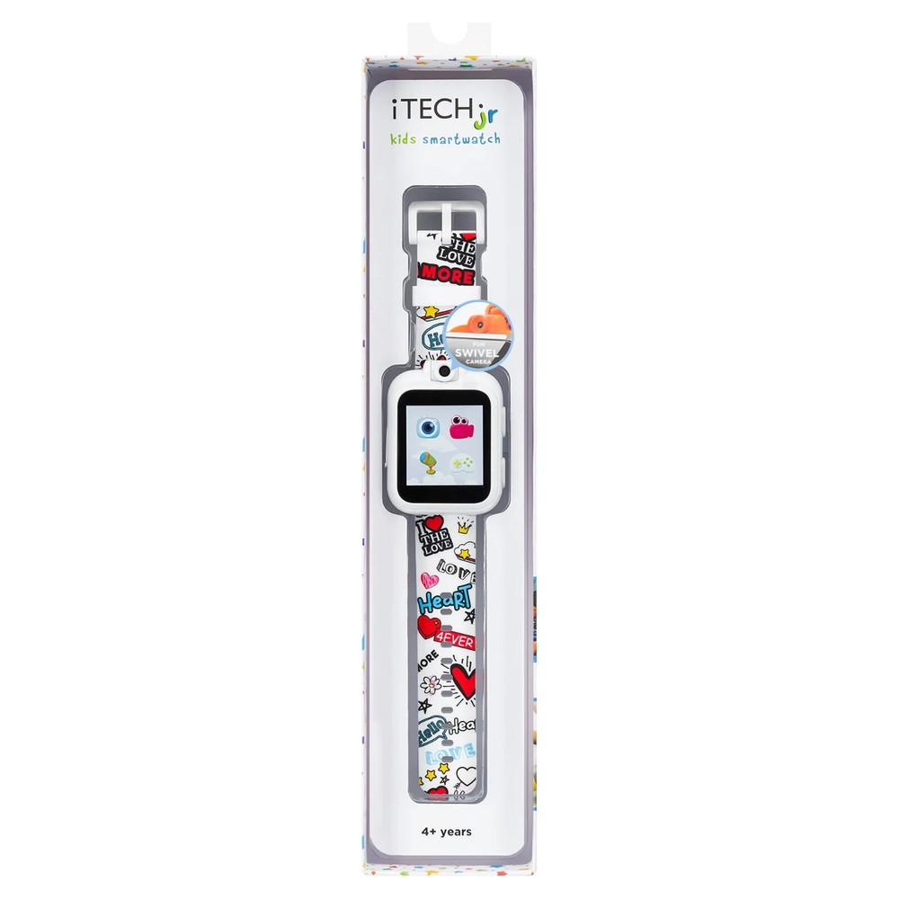 ITECH JUNIOR GRAFFITI PRINT KIDS SMART WATCH *DISTRESSED PKG